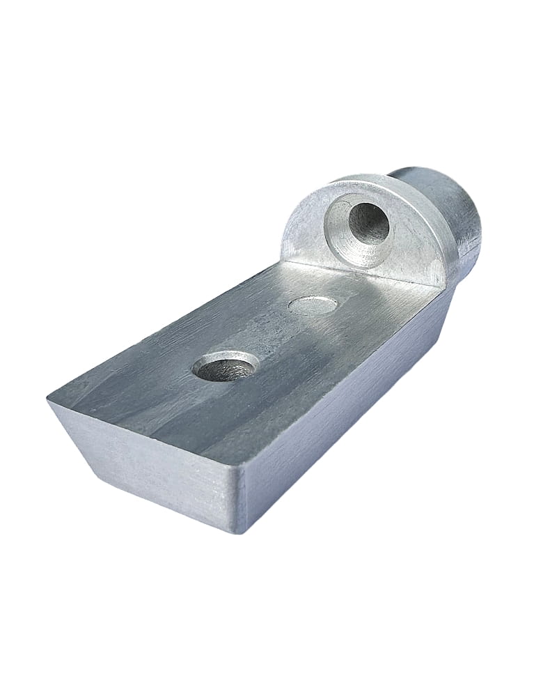 Moderna fijación de peldaños de aluminio